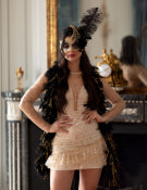 Boa noir et argenté 50 g