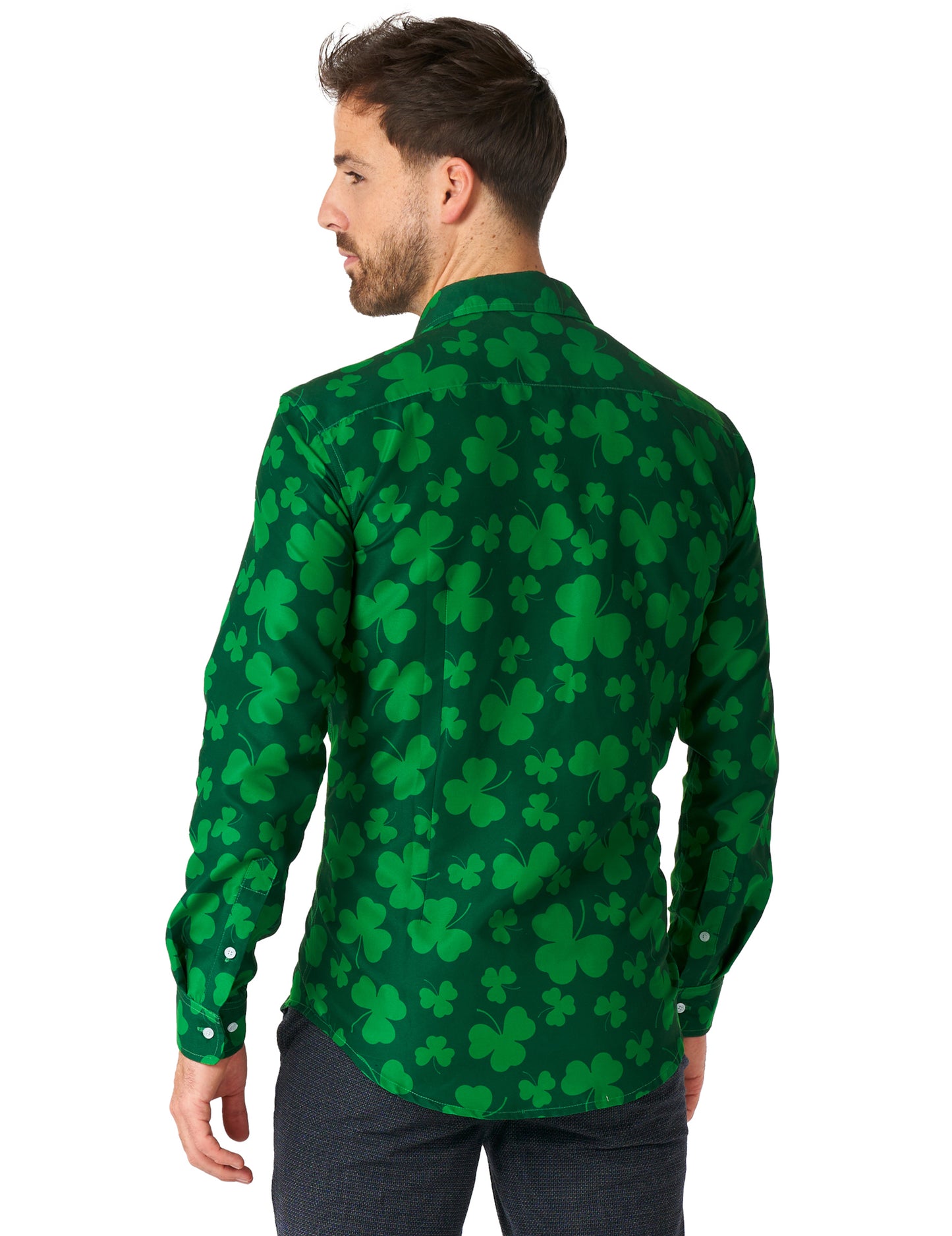 Chemise à trèfles Saint Patrick homme Suitmeister™