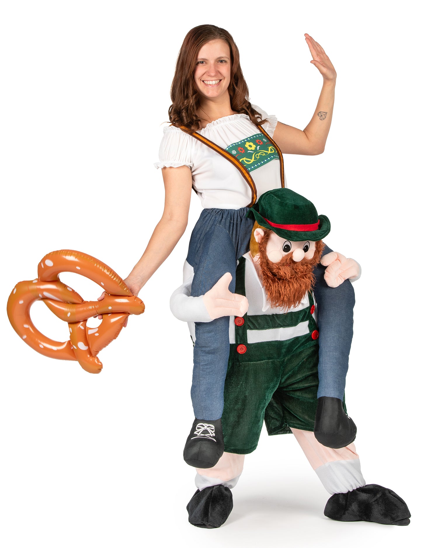 Déguisement à dos de bavarois adulte