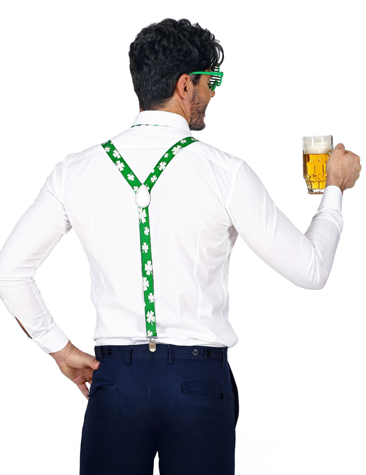 Kit accessoires trèfles Saint Patrick adulte