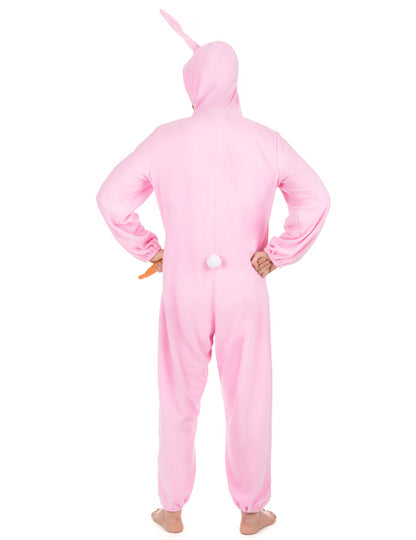 Déguisement lapin rose Homme