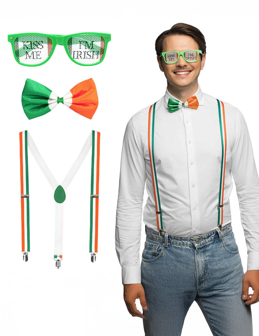 Kit accessoires Irlandais St Patrick adulte