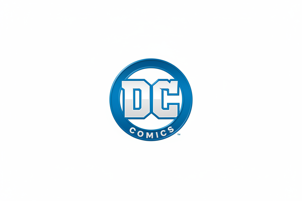 logo dc comics sur fond blanc