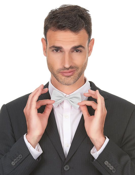 Noeud papillon blanc