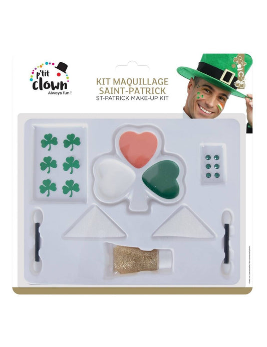 Palette de maquillage trèfle Saint Patrick