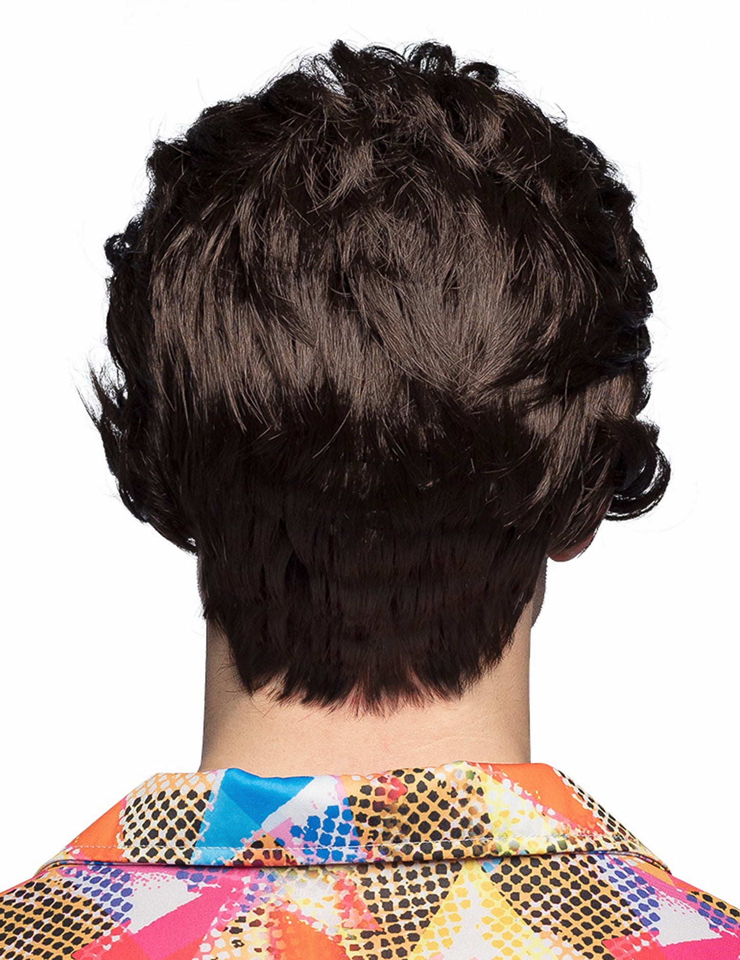 Perruque avec moustache homme