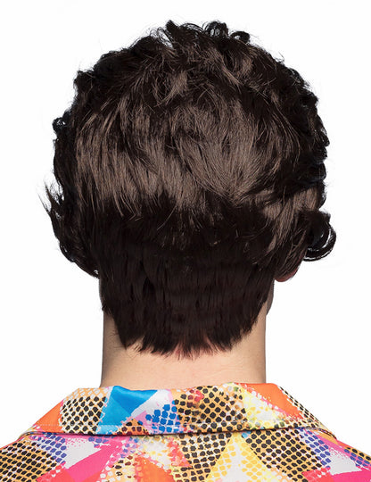 Perruque avec moustache homme